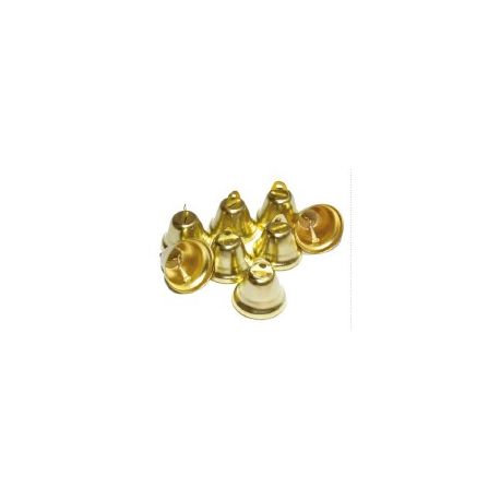 CAMPANELLE DA DECORO ORO MM.22 PZ. 10