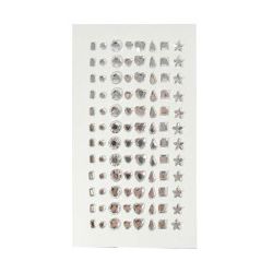 STRASS DECORATIVI AUTO ADESIVI DIAMANTI PZ. 96
