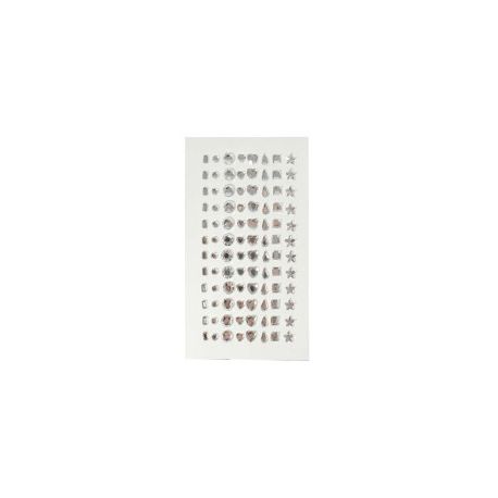 STRASS DECORATIVI AUTO ADESIVI DIAMANTI PZ. 96
