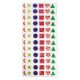 STRASS DECORATIVI AUTO ADESIVI FORME ASS. PZ. 78