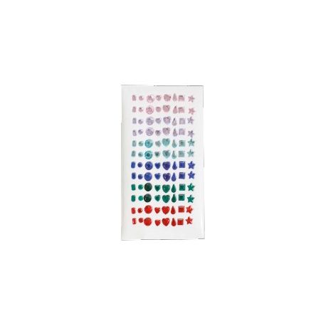 STRASS DECORATIVI AUTO ADESIVI PIETRE PREZIOSE PZ.