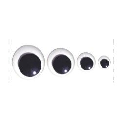 OCCHI MOBILI ADESIVI TONDI MM.20 PZ.100