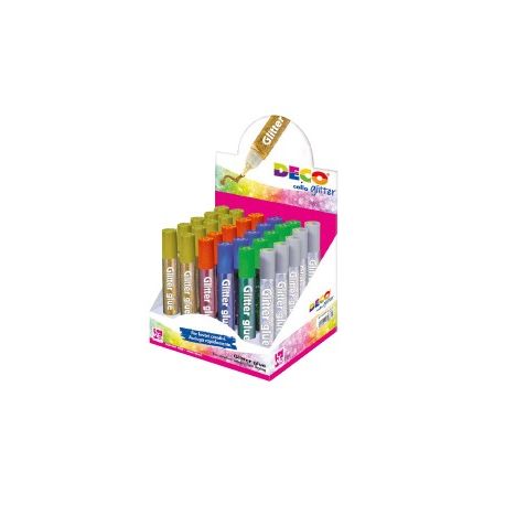 BRILL/GLITTER CON COLLA ML.10,5 CF.30 COL. METALLI