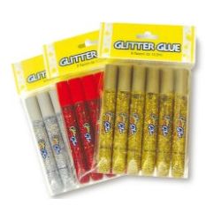 BRILL/GLITTER CON COLLA ML.52 ROSSO