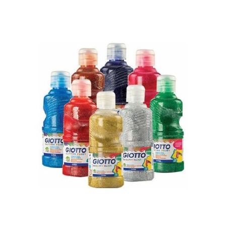 TEMPERA GLITTER GIOTTO ML.250 CYAN