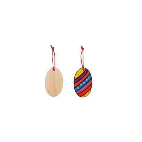 LEGNO DA DECORARE OVALI DA APPENDERE