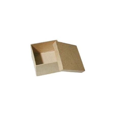 CARTONE DA DECORARE SCATOLA QUADRATA MM.85X85X52