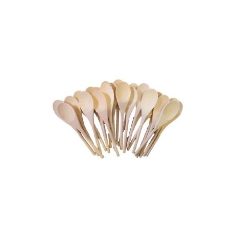 LEGNO DA DECORARE POSATE 24 CUCCHIAI