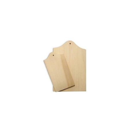 LEGNO DA DECORARE TAGLIERE CM. 22X12X0,9
