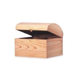 LEGNO DA DECORARE SCATOLA CON CHIUSURA CM.14X9X8