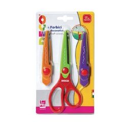 FORBICI CM. 17 A 3 LAME DECORATIVE