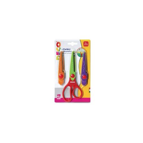 FORBICI CM. 17 A 3 LAME DECORATIVE