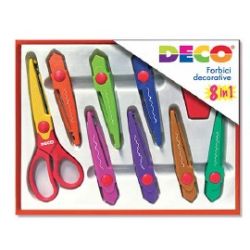 FORBICI CON 8 LAME DECORATIVE KIT