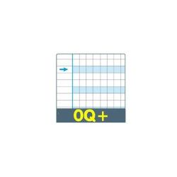 QUADERNO COPERTINA AZZURRA MM. 5 DOPPIO SPAZIO