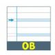 QUADERNO COPERTINA BLU RIGATURE B
