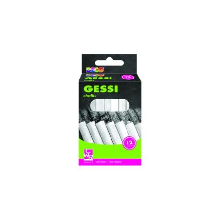 GESSI BIANCHI TONDI PZ. 12