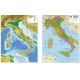 CARTA GEOGRAFICA DOPPIA 100X140 ITALIA