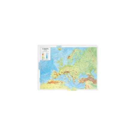 CARTA GEOGRAFICA A3 EUROPA PER BAMBINI