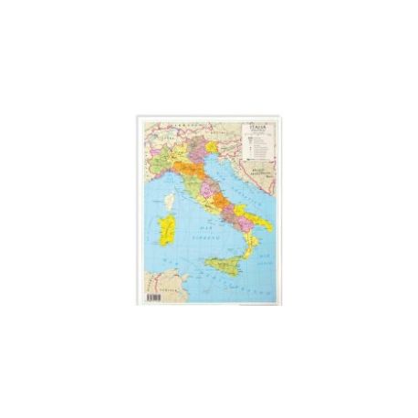CARTA GEOGRAFICA A3 ITALIA PER BAMBINI