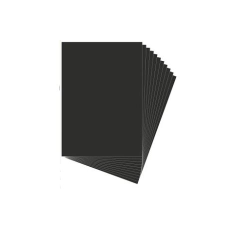 CARTONCINO COLORATO FG.100 A4 GR.120 NERO