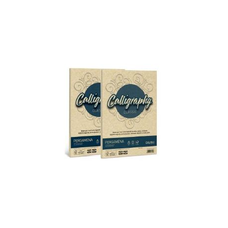 CARTA PERGAMENA A4 FG.50 GR.190 CREMA 05