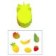 TIMBRI SPUGNE MAXI CM. 15 PZ. 6 FRUTTA