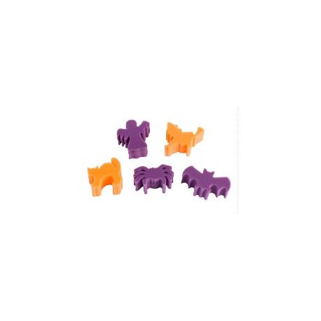TIMBRI SPUGNE MAXI CM. 15 PZ. 5 HALLOWEEN