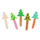LEGNO DA DECORARE STECCHE ALBERO DI NATALE PZ.10 C