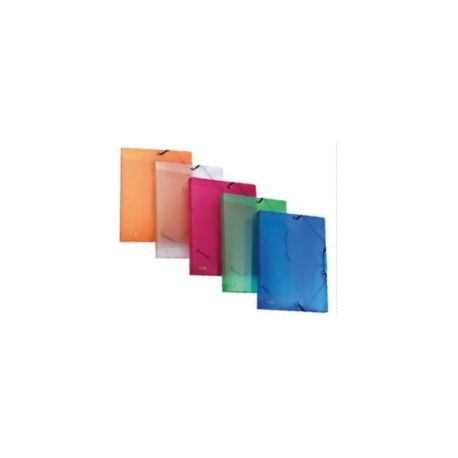 CARTELLINA CON ELASTICO PPL CM. 25X35 DORSO CM.2,5