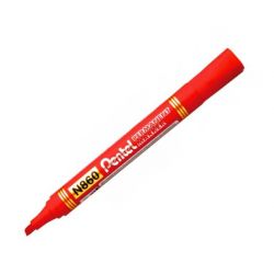 Marker Pentel N860 punta scalp. rosso