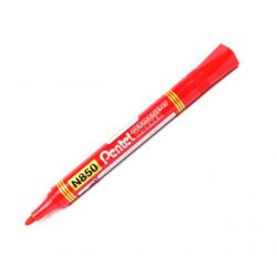 Marker Pentel N850 punta tonda rosso