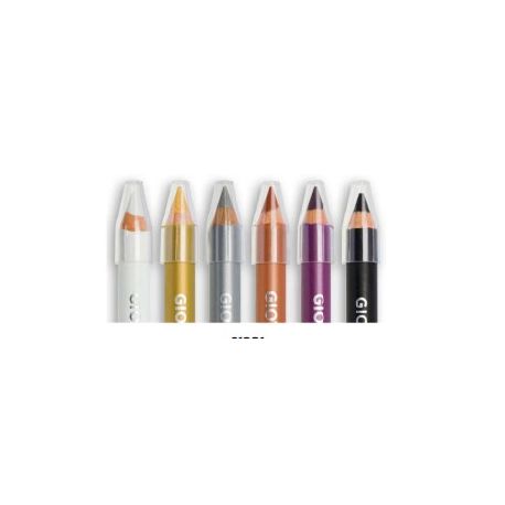 GIOTTO MAKE UP 6 MATITE COL. METALLICI