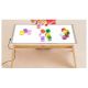TAVOLO CON PIANO LUMINOSO CM. 63,5X46X29H