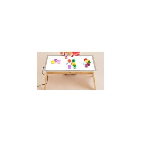TAVOLO CON PIANO LUMINOSO CM. 63,5X46X29H PER BAMBINI
