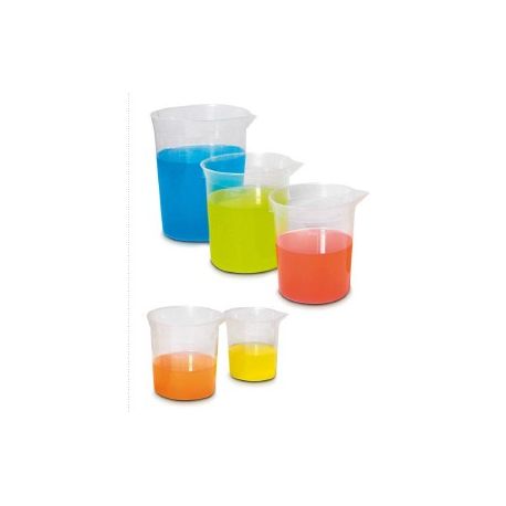 RECIPIENTI GRADUATI PZ. 5 ML. 100/200/300/500/1000 PER BAMBINI
