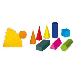 SOLIDI GEOMETRICI TAVOLE IN CARTONE