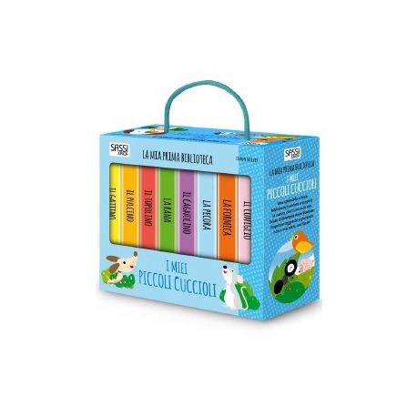 LA MIA PRIMA BIBLIOTECA. I MIEI PICCOLI CUCCIOLI PER BAMBINI