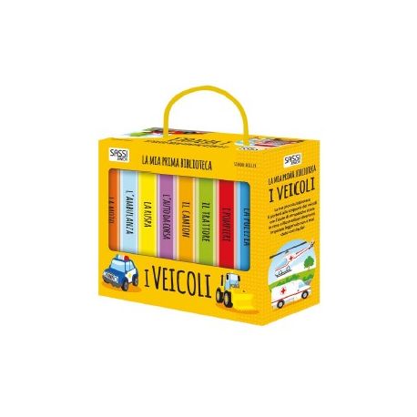 LA MIA PRIMA BIBLIOTECA. I VEICOLI EDIZIONE 2017 PER BAMBINI
