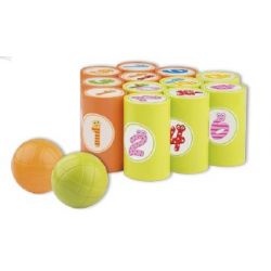 GIOCO BASRATTOLI 12 BARATTOLI + 2 PALLINE