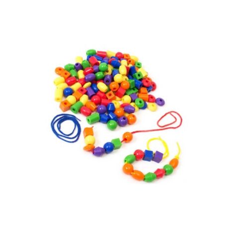 PERLE IN PLASTICA CM. 2,5 PZ.100 PER BAMBINI