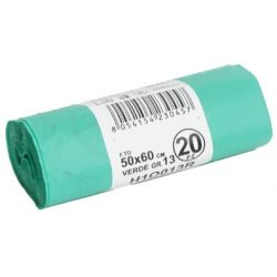 Sacchi pattumiera 50x60 biodegradabili cf.20pz