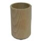 LEGNO DA DECORARE PORTAMATITE TONDO ? 6 CM.9H