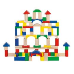 COSTRUZIONI IN LEGNO COL. E FORME ASS. PZ.100