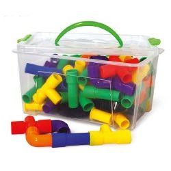 TUBETTI COLORATI - BAULETTO 72 PEZZI