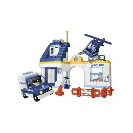 STAZIONE DI POLIZIA PZ.77 + 3 FIG. PER BAMBINI