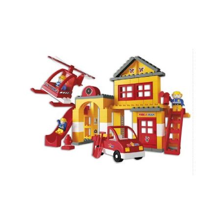 STAZIONE DEI POMPIERI PZ.93 + 3 FIG. PER BAMBINI