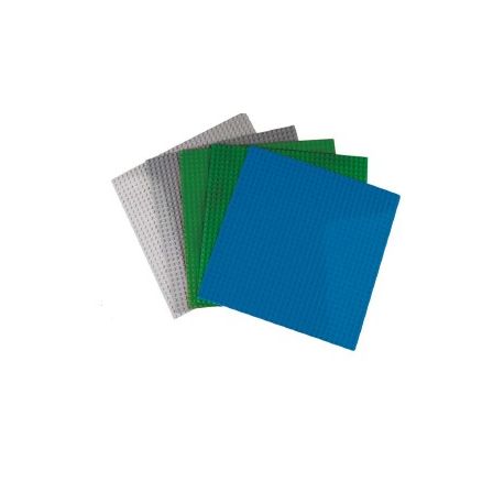 BASE CM.25X25 PER MATTONCINI MICRO - SET 5 PEZZI PER BAMBINI