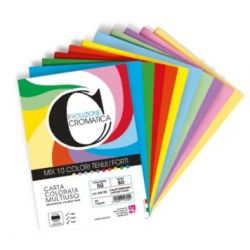 CARTA FOT. A4 TINTE TENUI\5 COL. GR.80 100FG