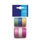 NASTRO WASHI TAPE MT5X15MM PZ. 6 COLORI GLITTER