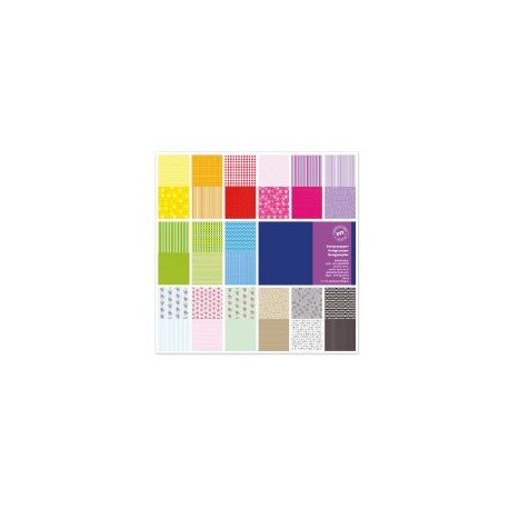 CARTA PER SCRAPBOOKING MM.305X305 FG. 30 ASS. VICH